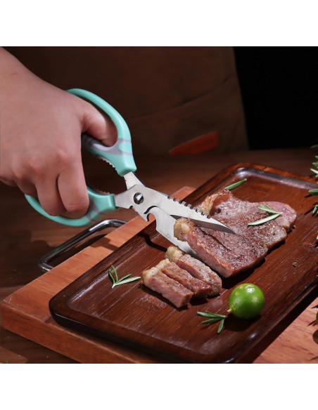 Tijeras de Cocina Multifuncionales BoFuYuan 22.86 cm Verde Tijeras de Cocina Multifuncionales BoFuYuan 22.86 cm Verde