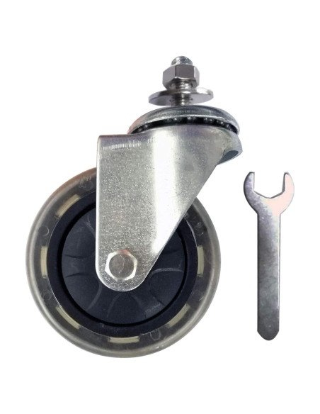 Rueda de goma silenciosa ApexOne 10cm para hoverboard Rueda de goma silenciosa ApexOne 10cm para hoverboard