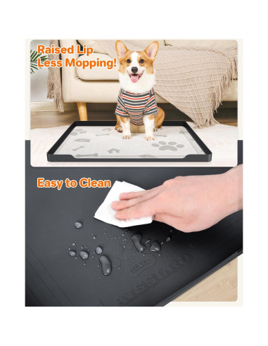 Soporte para almohadillas para perros Aisslro 68.58cm antideslizante