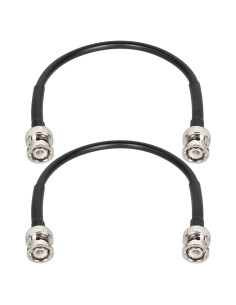 Cable coaxial BNC macho a macho RG8X 30.48cm 50 ohm MOOKEERF