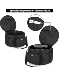 Bolsa de Transporte Samdew para Fogata 19" Negra 2