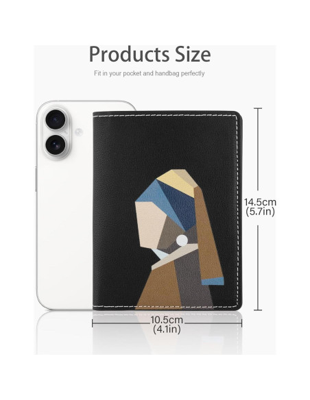 Funda para Pasaporte Lychii RFID Cuero PU Slim 14.5x10.5cm Funda para Pasaporte Lychii RFID Cuero PU Slim 14.5x10.5cm