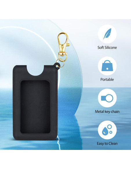 Funda de Silicona VANEST para Desinfectante Noshinku Pocket - Negro Funda de Silicona VANEST para Desinfectante Noshinku Pocket - Negro