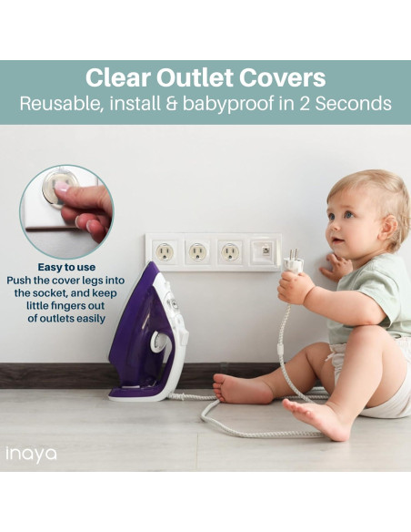 Kit de Protección Infantil Inaya - 40 Piezas de Seguridad Kit de Protección Infantil Inaya - 40 Piezas de Seguridad