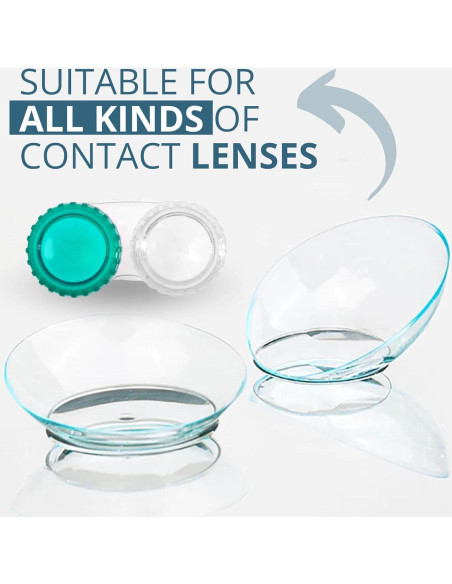 Estuche para Lentes de Contacto Clean Lens Modelo B - Paquete de 12 Estuche para Lentes de Contacto Clean Lens Modelo B - Paquete de 12