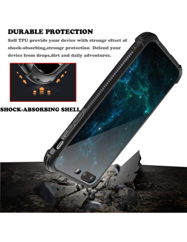Funda Antichoque CARLOCA para iPhone 7/8/SE2 Nebulosa