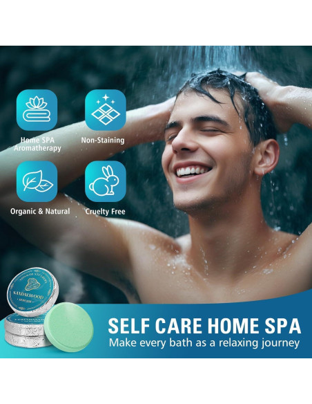 Baños de Vapor Aromaterapia Bofuoos - Regalo Hombre Azul Baños de Vapor Aromaterapia Bofuoos - Regalo Hombre Azul