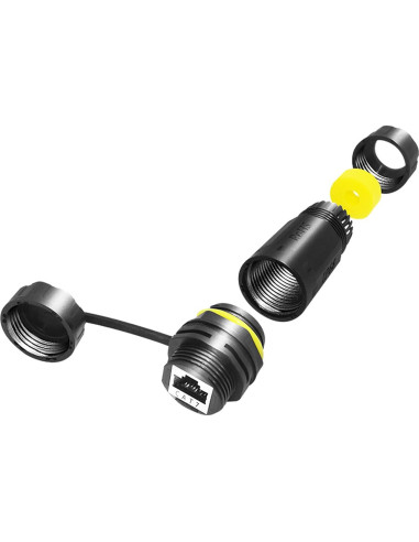 Conector RJ45 impermeable Cat7 ANMBEST 10Gbps 2PCS IP68