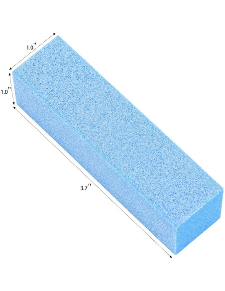 Paquete de 20 Bloques de Pulido de Uñas acDesign 60/100 Grano Azul Paquete de 20 Bloques de Pulido de Uñas acDesign 60/100 Grano Azul
