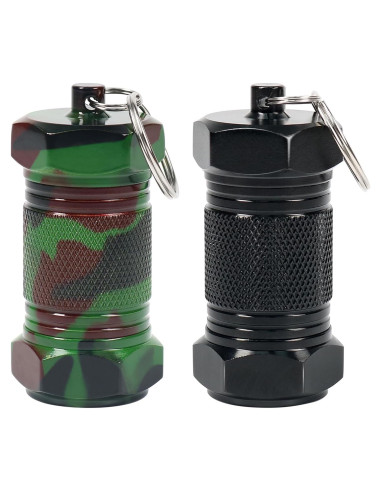 Contenedor de Pastillas de Aluminio Shintop 2PCS Impermeable