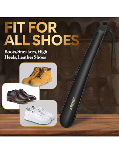 Cuchara de Plástico para Zapatos NINEMAX Mango Largo 41.91 cm