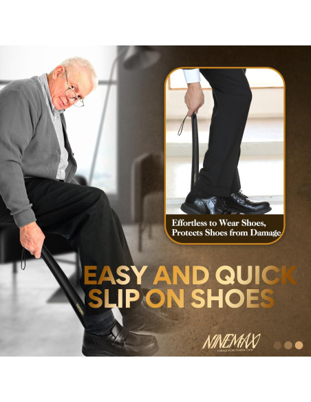 Cuchara de Plástico para Zapatos NINEMAX Mango Largo 41.91 cm Cuchara de Plástico para Zapatos NINEMAX Mango Largo 41.91 cm
