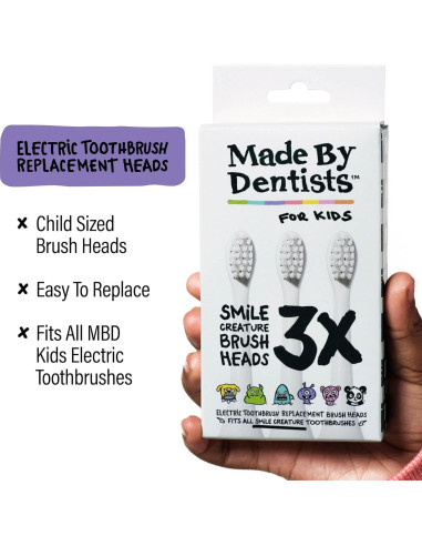 Cepillo de Dientes Eléctrico para Niños Alien - Recargable con 6 Cabezas