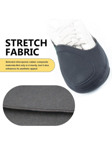 Cubierta de Zapato para Cambio de Motocicleta DYEKNEE Negra