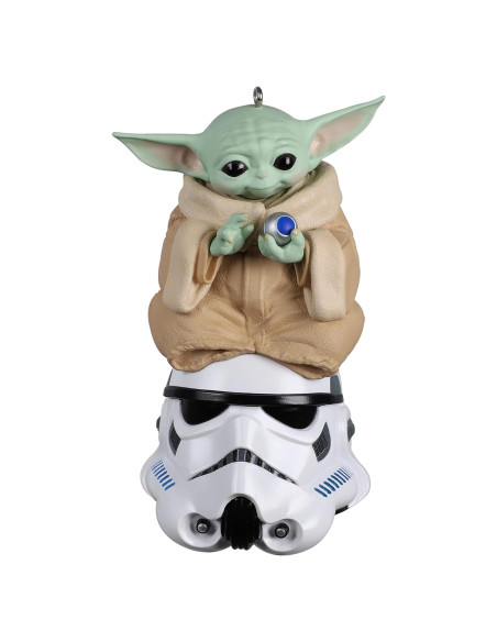 Adorno Navideño Hallmark Star Wars Grogu 6,15 cm Adorno Navideño Hallmark Star Wars Grogu 6,15 cm