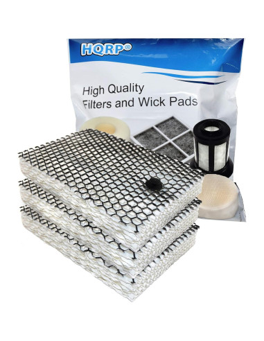 Filtro de Mecha HQRP para Humidificadores Bionaire - Paquete de 3