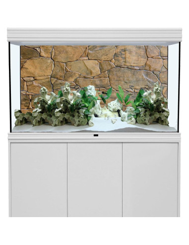 Fondo de Acuario AWERT Vinilo 60x30 cm Rocoso