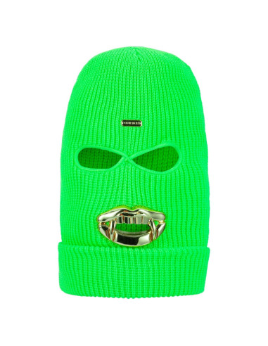 Gorro Balaclava de Lana FORKICKS Verde Talla Única para Invierno