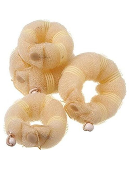 2 Piezas Donut Mágico para Cabello SYBL - Nylon Beige 2 Piezas Donut Mágico para Cabello SYBL - Nylon Beige