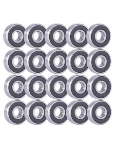 Rodamientos Rollerex 608-2RS Paquete de 20 para Patines