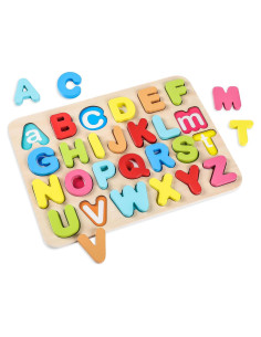 Rompecabezas de Madera Aile Alfabeto Educativo 3-5 Años