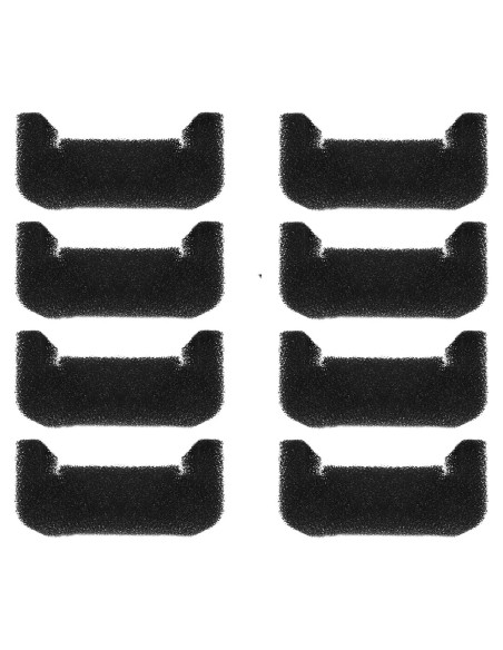Filtros de Espuma para Fuente de Agua para Gatos Cirfifth - Paquete de 8 Filtros de Espuma para Fuente de Agua para Gatos Cirfifth - Paquete de 8