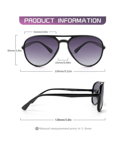 Gafas de sol polarizadas FONHCOO para niños 5-12 años UV400