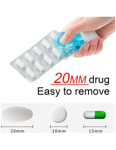 Dispensador de Pastillas Portátil Smilelife - Organizador 1 PCS 2