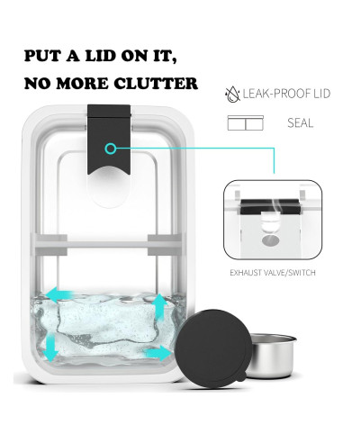Caja de Almuerzo Bento Acero Inoxidable Bakpoco 1250ml Apta Microondas