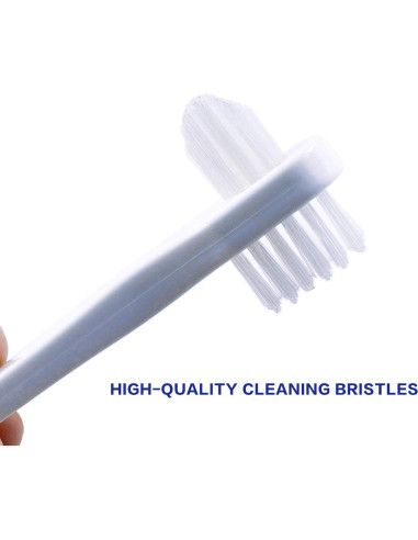 Juego de Cepillos de Limpieza OASISGUEST para Dentaduras