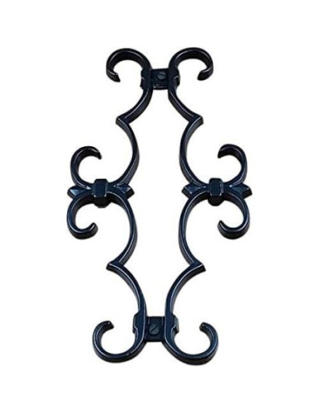 Rejilla Decorativa de Ventana o Puerta Wild West Hardware Negro Rejilla Decorativa de Ventana o Puerta Wild West Hardware Negro