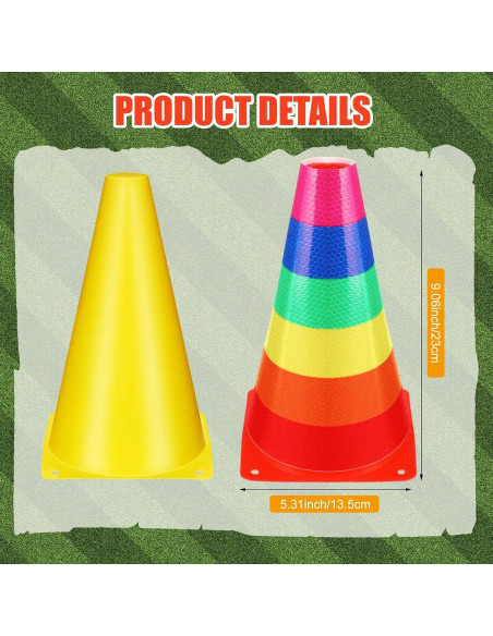 Juego de conos de maíz dulce Relaxweex - 12 piezas 22.86 cm Juego de conos de maíz dulce Relaxweex - 12 piezas 22.86 cm