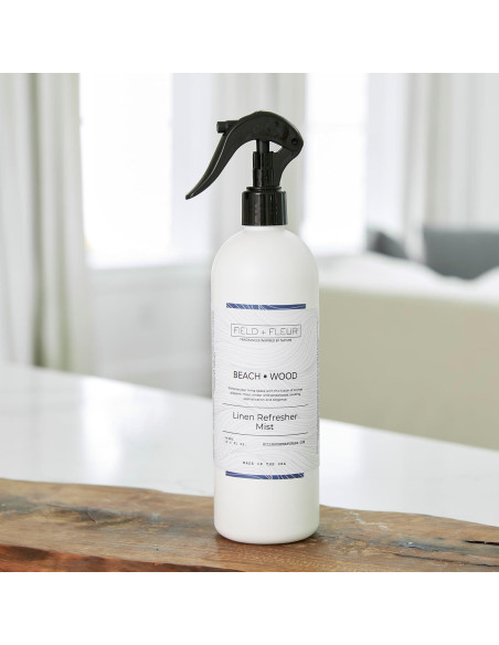Spray Refrescante de Lino Beachwood Field + Fleur 450ml - Fragancia Durazno y Sándalo Spray Refrescante de Lino Beachwood Field + Fleur 450ml - Fragancia Durazno y Sándalo