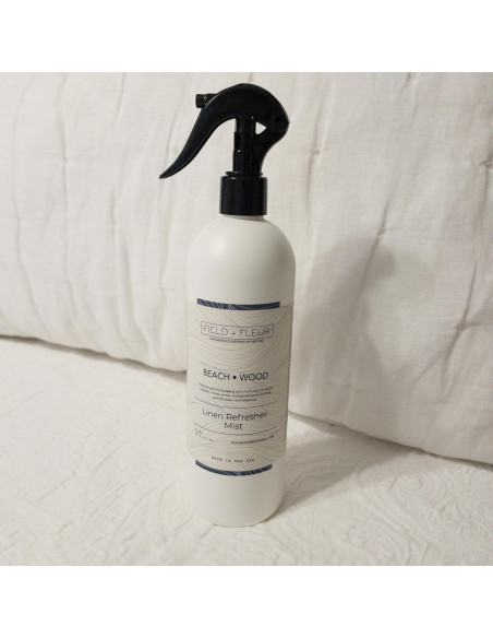 Spray Refrescante de Lino Beachwood Field + Fleur 450ml - Fragancia Durazno y Sándalo Spray Refrescante de Lino Beachwood Field + Fleur 450ml - Fragancia Durazno y Sándalo