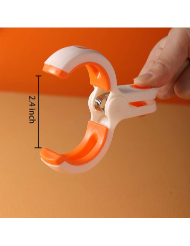 Paquete de 12 Clips para Toallas de Playa KIZZHISI 9.4 cm