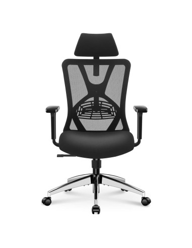 Silla de Oficina Ergonómica Ticova con Soporte Lumbar Ajustable