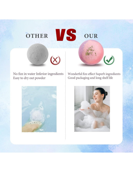 Juego de Bombas de Baño Beautifier Life 12 Piezas Aromáticas Juego de Bombas de Baño Beautifier Life 12 Piezas Aromáticas