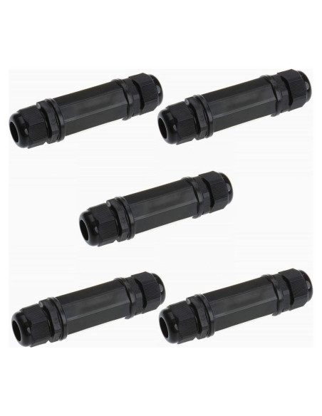 5 Conectores RJ45 a Prueba de Agua Anmbest Cat5/6 IP67 5 Conectores RJ45 a Prueba de Agua Anmbest Cat5/6 IP67