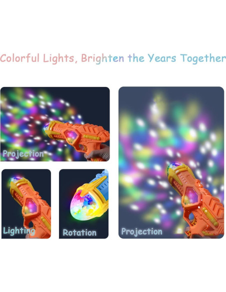 Pistola Musical Iluminada JunChang - Juguete Colorido para Niños Pistola Musical Iluminada JunChang - Juguete Colorido para Niños