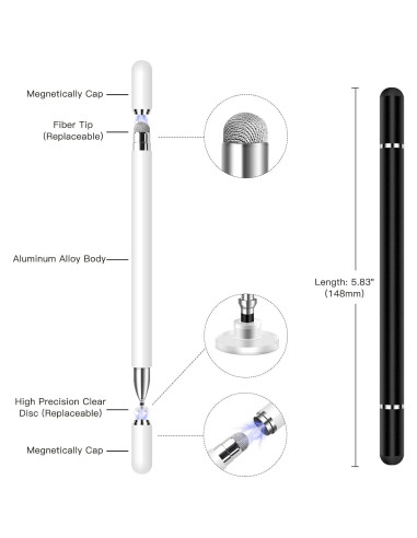 Paquete de 2 Lápices Ópticos Universales YJSK para Tablets