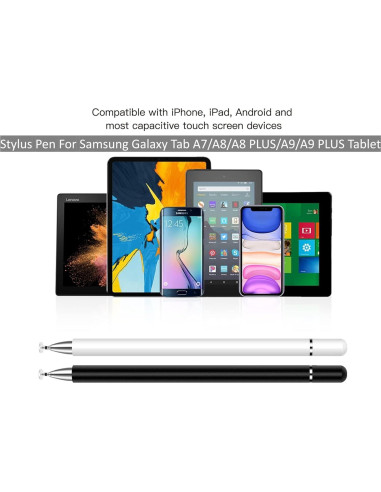 Paquete de 2 Lápices Ópticos Universales YJSK para Tablets