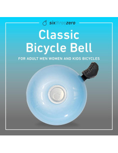 Campana Clásica para Bicicleta sixthreezero Unisex Azul Bebé 2