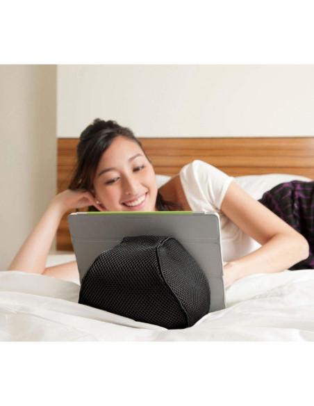Soporte de Cama para Tablet iProp Negro Universal 15x15 cm Soporte de Cama para Tablet iProp Negro Universal 15x15 cm