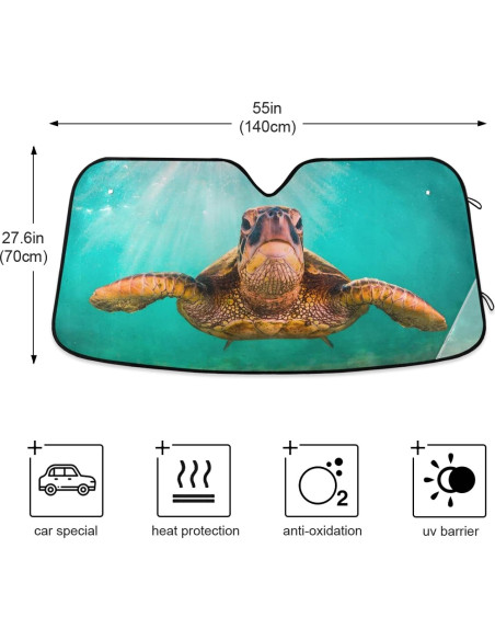 Protector Solar Plegable para Parabrisas Senya 139.7x70.1cm