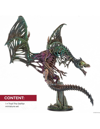 Miniatura Thall El Profanador Archon Studio 152mm Sin Pintar