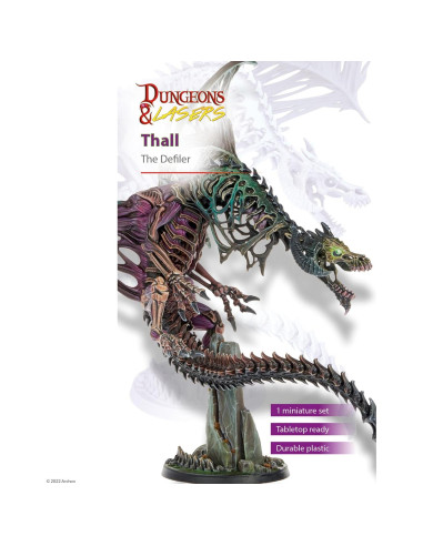 Miniatura Thall El Profanador Archon Studio 152mm Sin Pintar