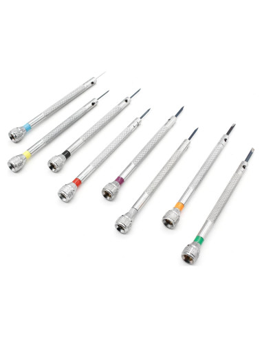 Juego de Destornilladores de Precisión Hordion 8 Piezas 0.6-2mm