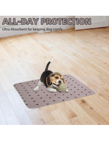 Almohadillas Lavables PUPTECK para Perros - 8 Unidades 45.72x60.96cm
