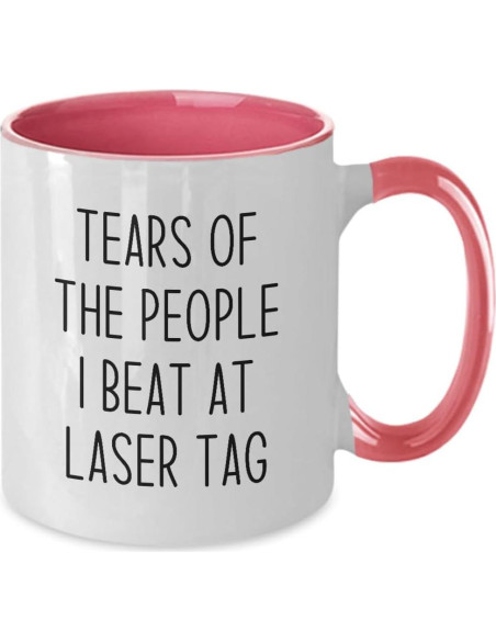Taza de Café Rosa 11oz Gearbubble - Regalo para Jugadores Taza de Café Rosa 11oz Gearbubble - Regalo para Jugadores