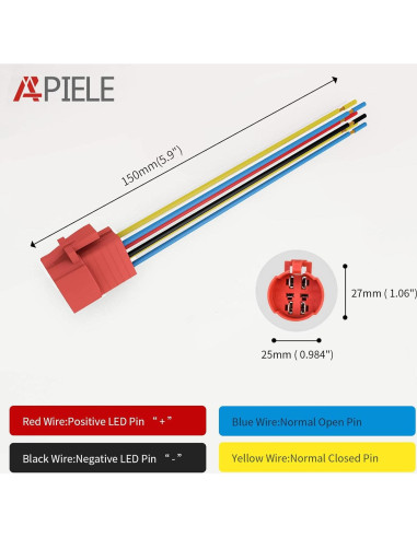 Interruptor Pulsador 22mm APIELE 12V 10A Metal IP65